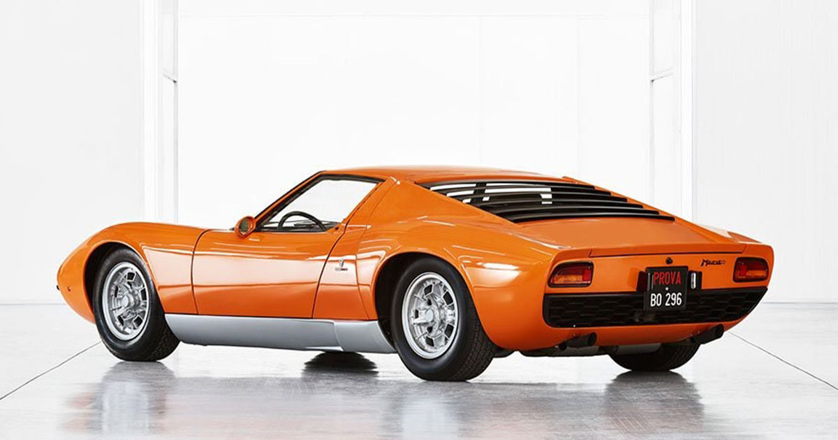 The 1967 Lamborghini Miura P400: The Original Supercar