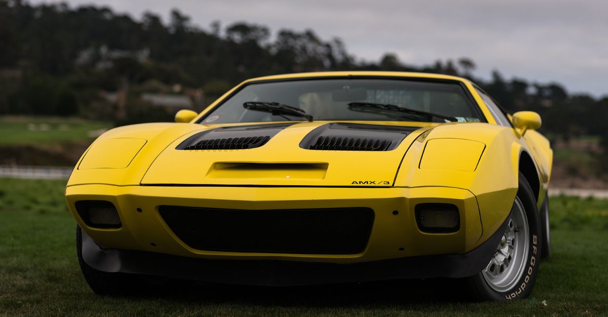 How An AMC Lost The Chance Of Becoming America’s First Supercar