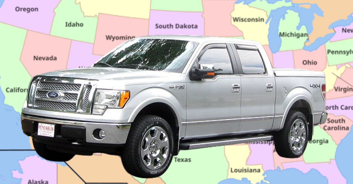 The Best Selling Pickup Truck In Every State