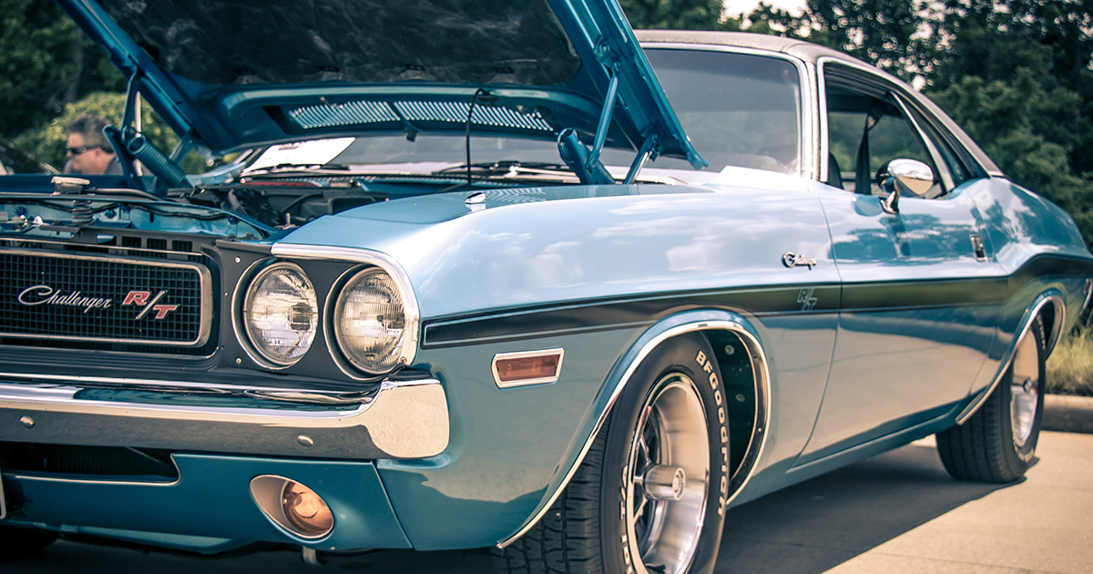 Classic blue Challenger