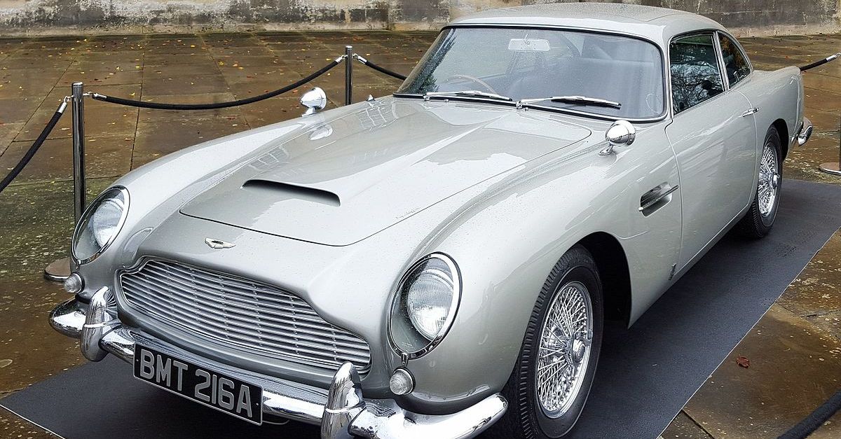 Why The Aston Martin DB5 Remains The Most Recognizable And Iconic Car In History