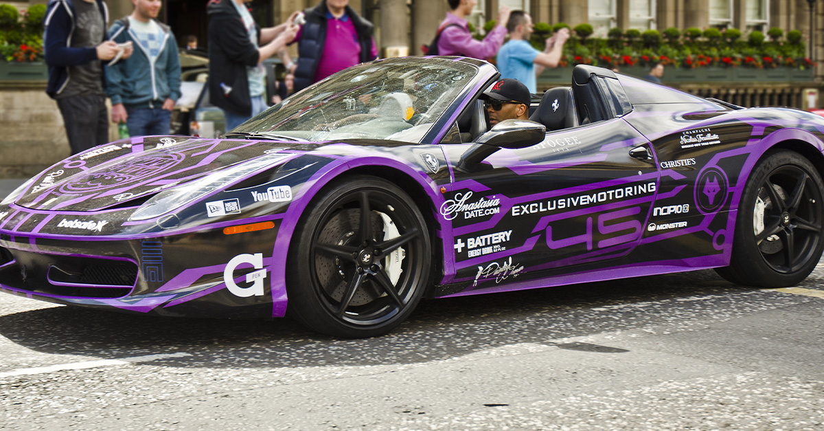Prince's Purple Garage Was Pure Royalty