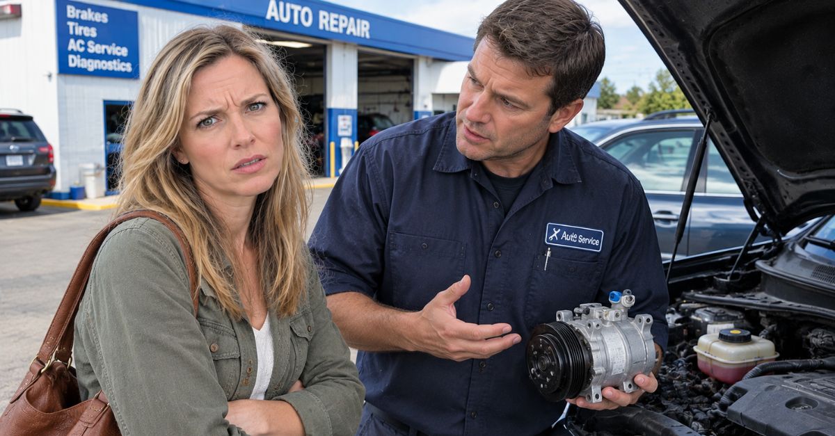 My mechanic says my AC compressor is failing