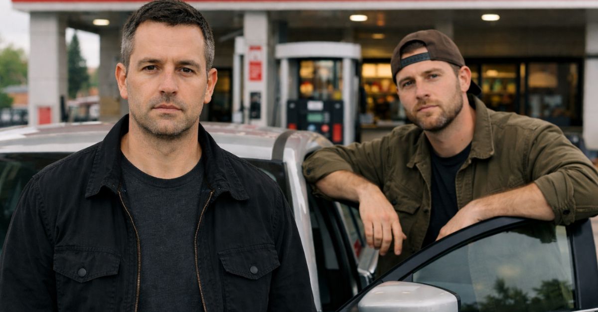 Friends at the Premium Gas station