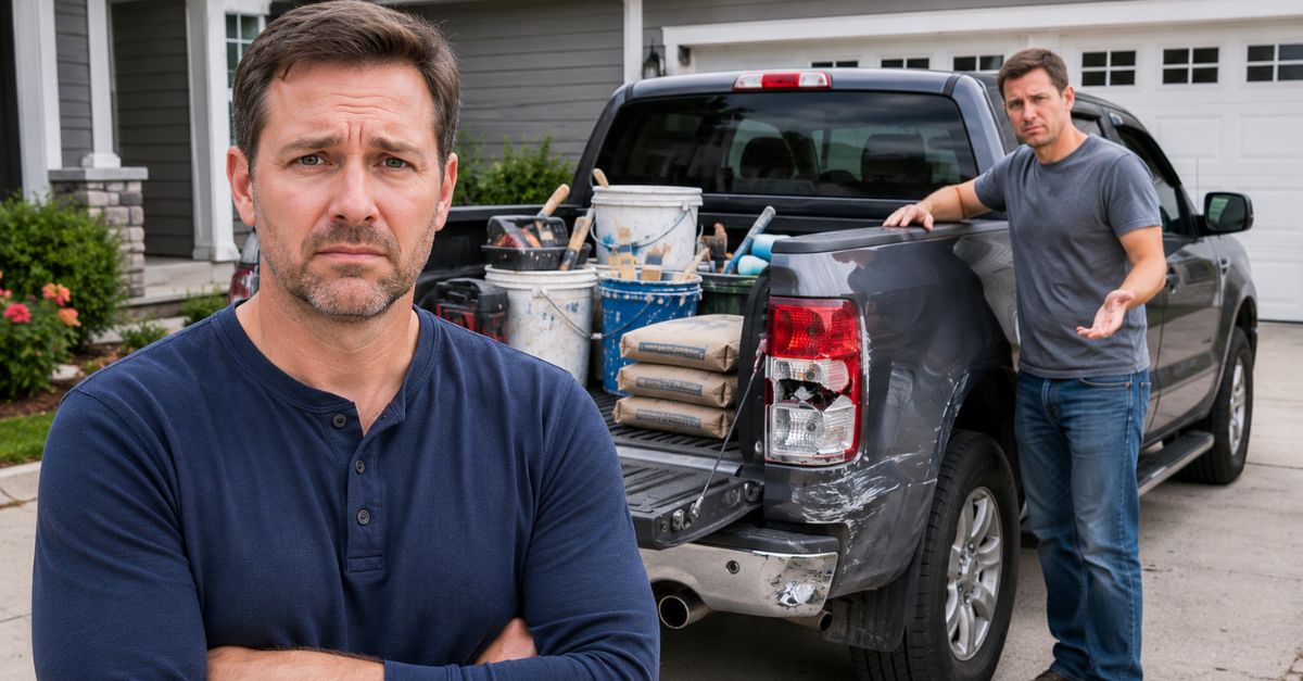 My brother keeps borrowing my truck for home projects and returning it damaged