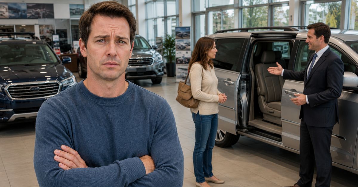 My wife says a minivan is embarrassing and wants an SUV instead.