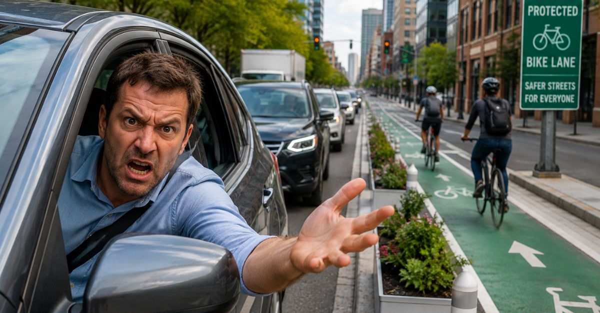 Protected Bike Lanes - Fb