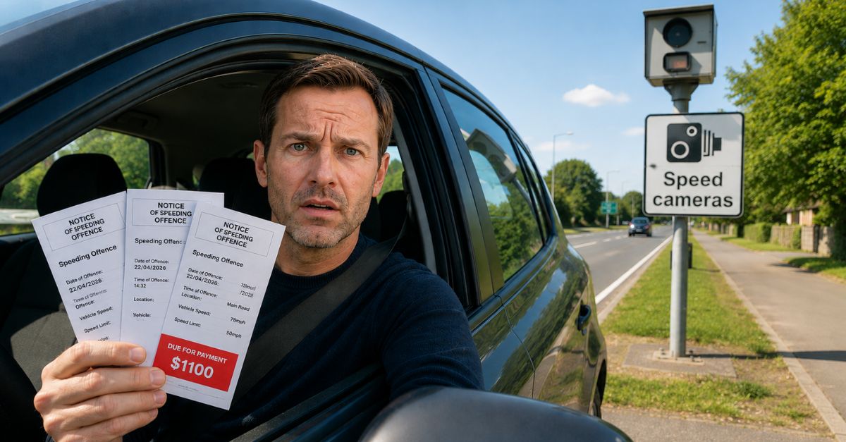 My city installed speed cameras on my commute and I've gotten three tickets in a month